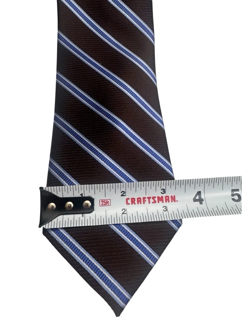 Jos A Bank Reserve 100% Silk Striped Tie